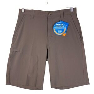 Columbia PFG Mens Grander Marlin Shorts 30 Gray UPF 50 Fishing FM4602-023